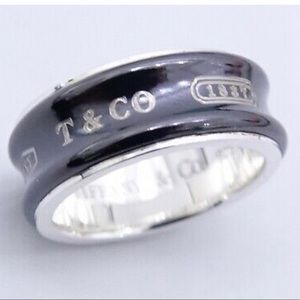 Tiffany & co 1837 925 Silver Ti ring